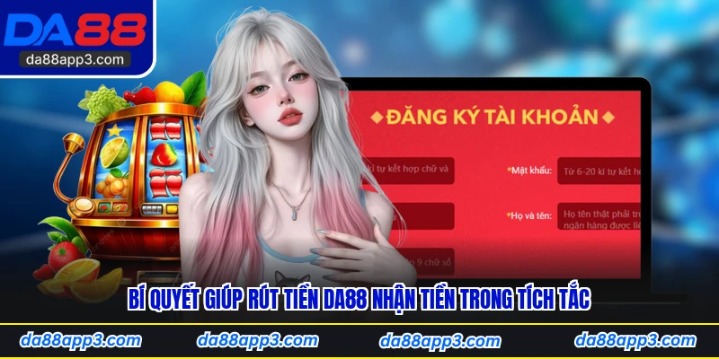 Bí Quyết Giúp Rút Tiền DA88 Nhận Tiền Trong Tích Tắc